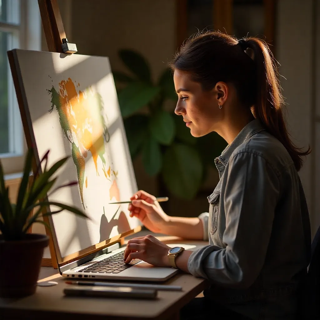 Intermediate level drawing course for adult learners