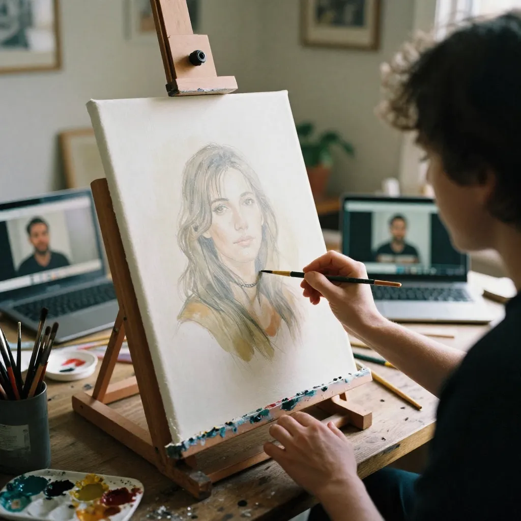 Professional art instructor