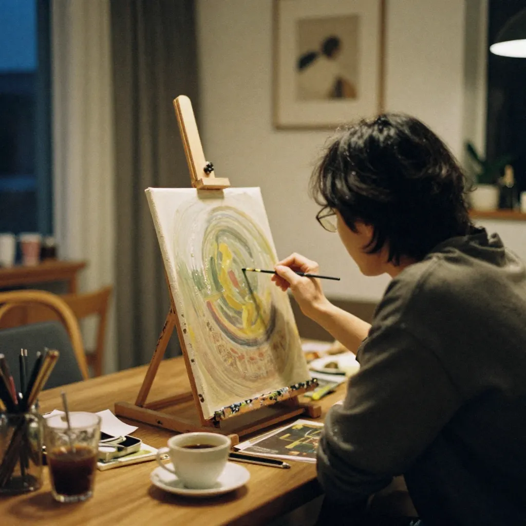 Artistic creation from student portfolio