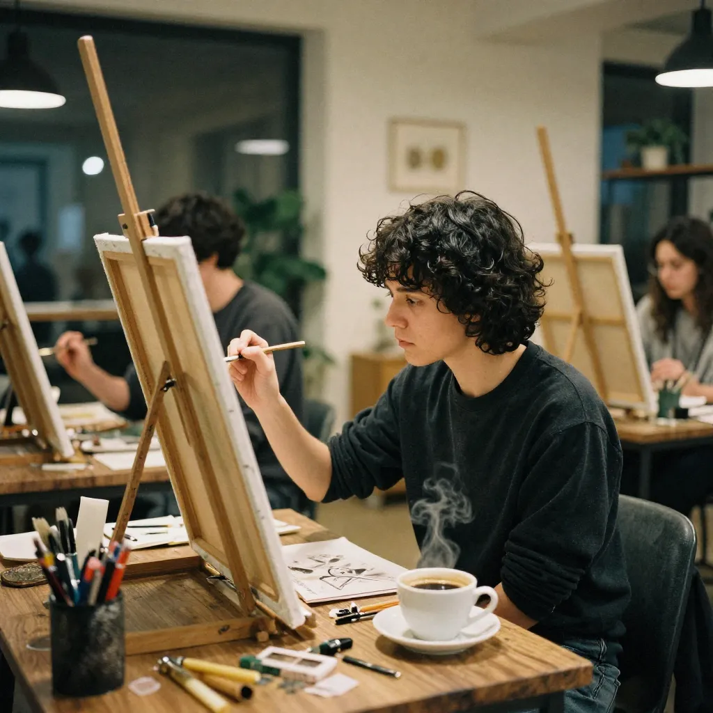 Student creation demonstrating artistic growth